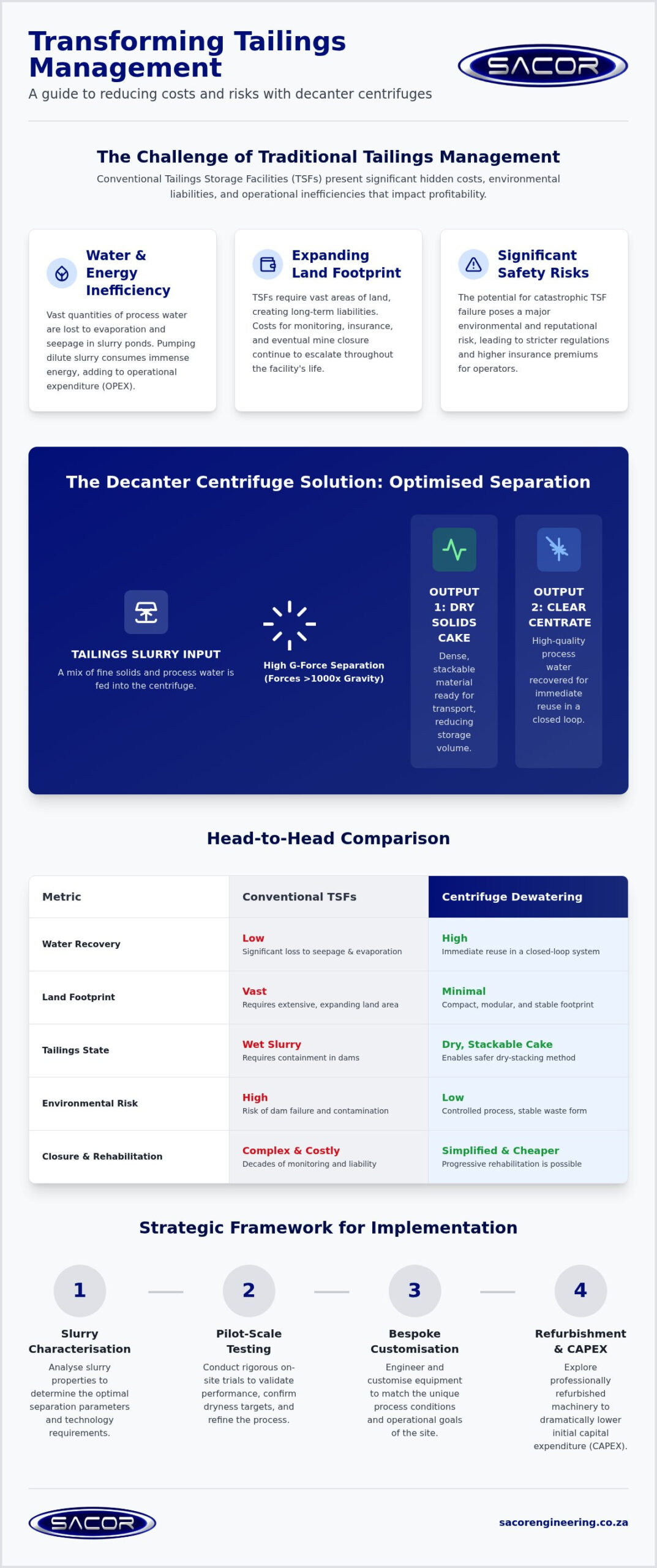 Reducing Tailings Management Costs with Centrifuges: A Strategic Guide