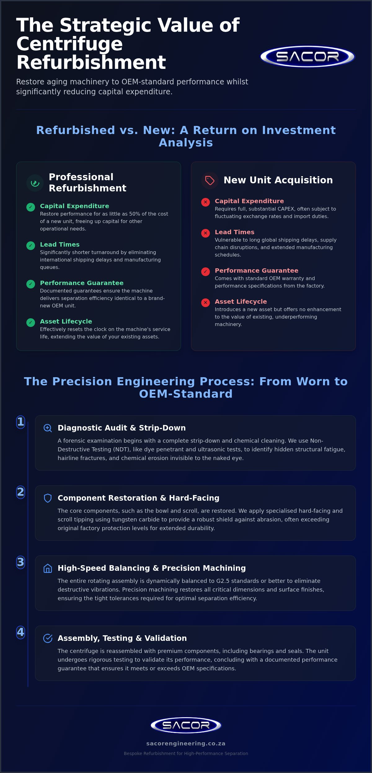 Centrifuge Refurbishment Services: Maximising Industrial Asset Lifespan in 2026